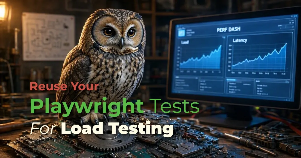 Reuse Your Playwright Tests for Load Testing