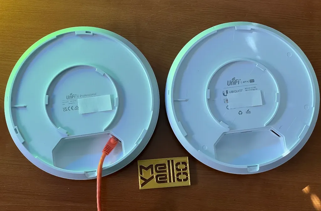 UniFi Pro Access Point size comparison