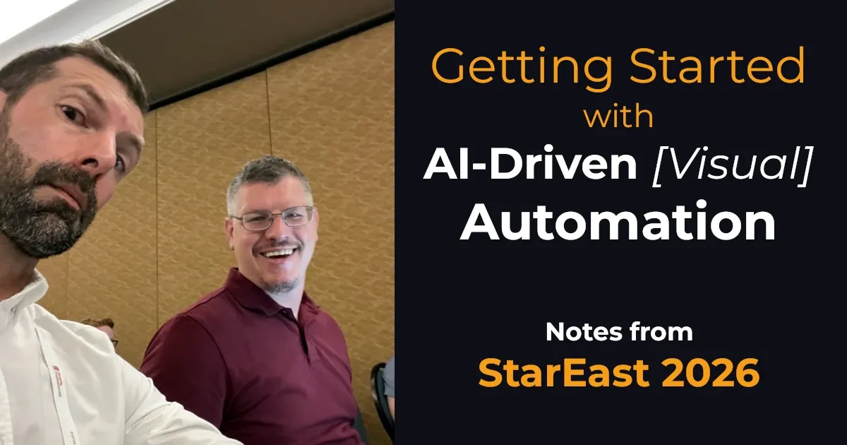 Beyond Brittle Selectors: AI Vision Testing vs Playwright MCP — StarEast 2026