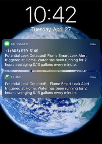 leak alert leak alert