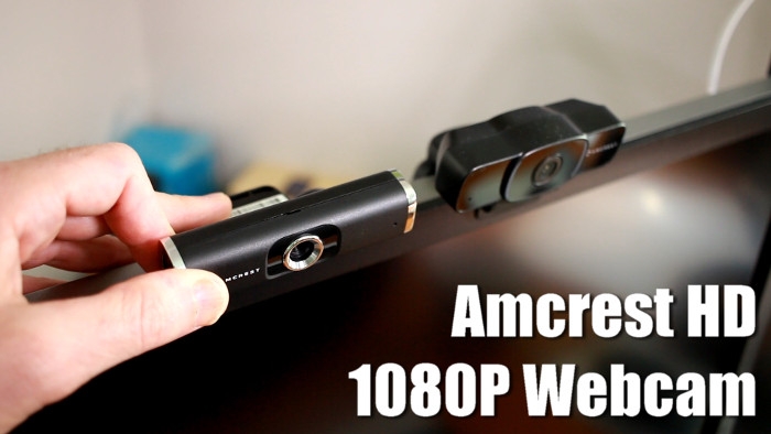 Review and setup of Amcrest's AWC195-B 1080P HD webcam
