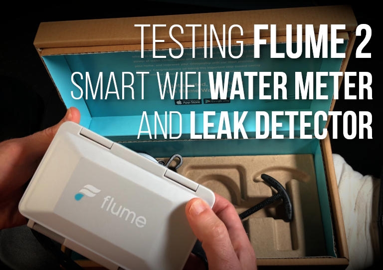 Testing the Flume 2 for wifi water monitoring and leak detection