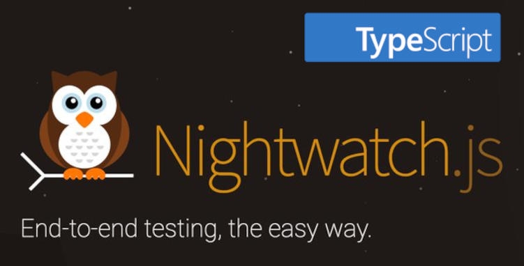 Nightwatch now supports TypeScript!